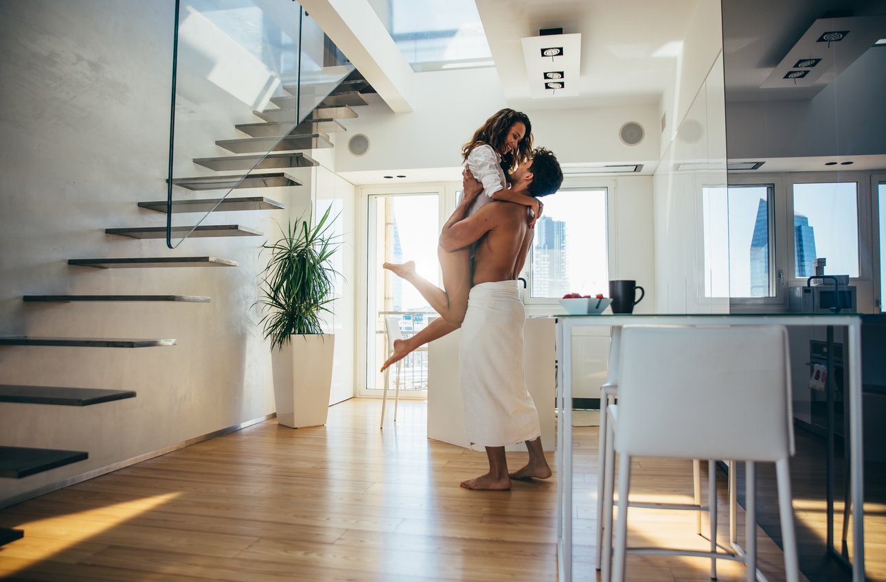 Young Couple at New Home 